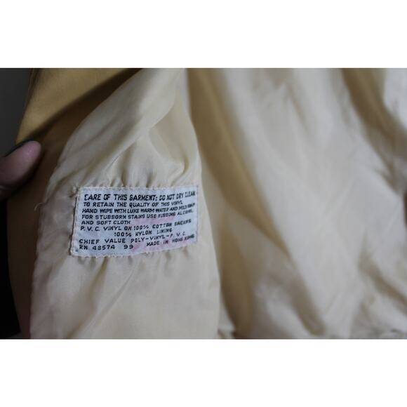 Vintage 1960's Lil' Birds of Calif Embroidered Faux Leather Jacket sz 12 VTG - Picture 8 of 9